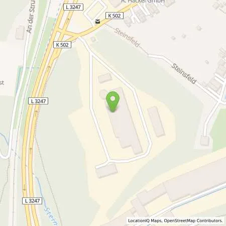 Standortübersicht der Tankstelle Stadtwerke Suhl/Zella-Mehlis GmbH in 98528 Suhl