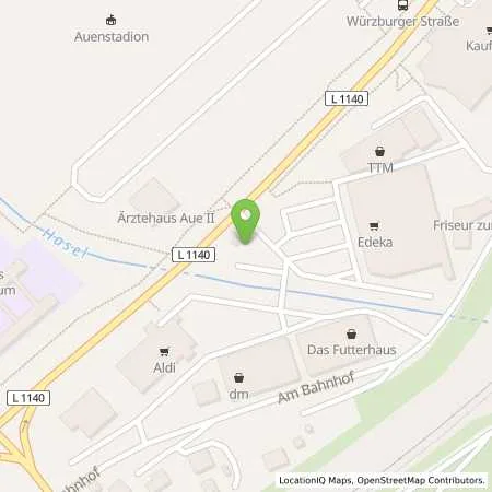 Standortübersicht der Tankstelle Stadtwerke Suhl/Zella-Mehlis GmbH in 98529 Suhl