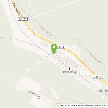Standortübersicht der Strom (Elektro) Tankstelle: Thüringer Energie AG in 98711, Schmiedefeld