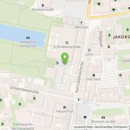Standortübersicht der Tankstelle Stadtwerke Weimar Stadtversorgungs-GmbH in 99423 Weimar