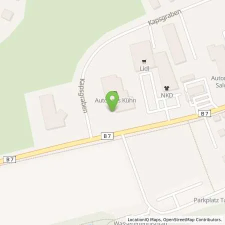 Standortübersicht der Tankstelle Auto Kühn GmbH in 04626 Schmölln