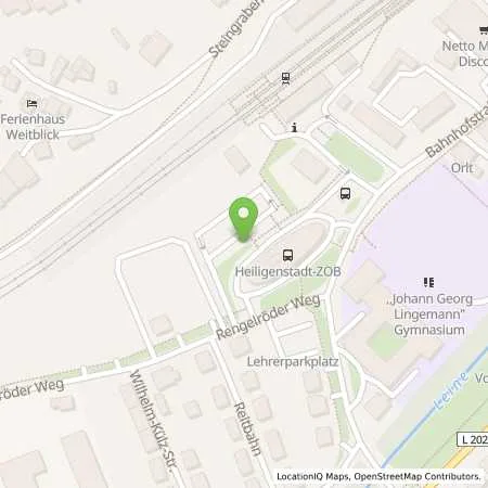 Standortübersicht der Tankstelle Stadtwerke Heilbad Heiligenstadt GmbH in 37308 Heilbad Heiligenstadt