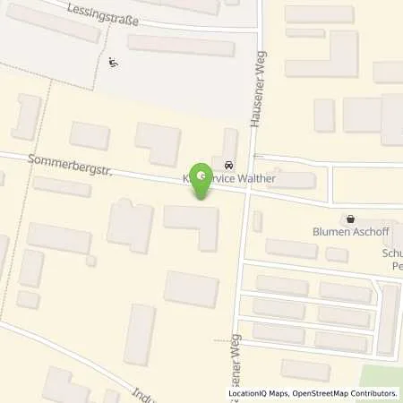 Standortübersicht der Tankstelle EW Eichsfeldgas GmbH in 37339 Leinefelde (Worbis)