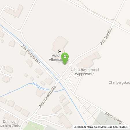 Standortübersicht der Strom (Elektro) Tankstelle: Autohaus Albertsmeyer GmbH & Co.KG in 37339, Leinefelde-Worbis