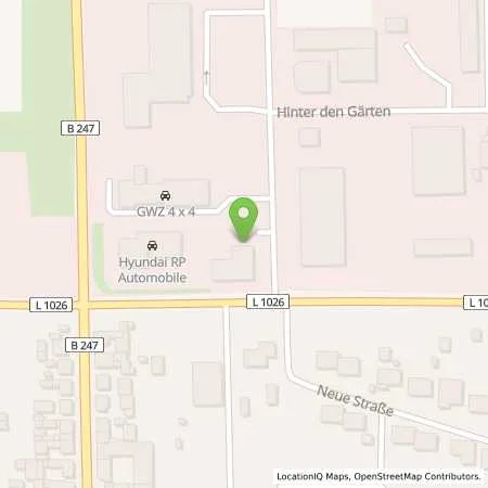 Standortübersicht der Tankstelle RP Automobile GmbH in 99869 Schwabhausen