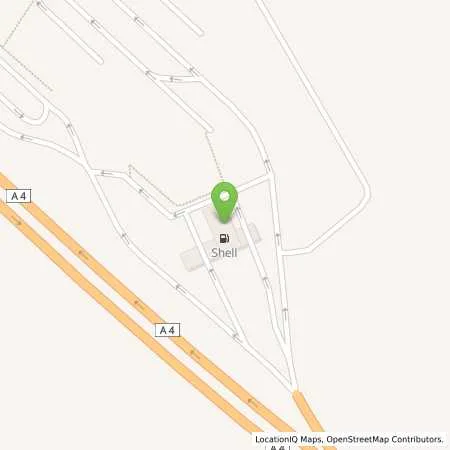 Standortübersicht der Tankstelle Mer Germany GmbH in 99880 Hörsel