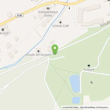 Standortübersicht der Tankstelle Ohra Energie GmbH in 99887 Georgenthal