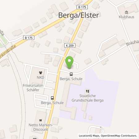 Strom Tankstellen Details Thüringer Energie AG in 07980 Berga ansehen