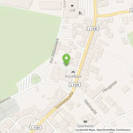 Standortübersicht der Tankstelle Bürger-Energie Grabfeld eG in 98630 Römhild