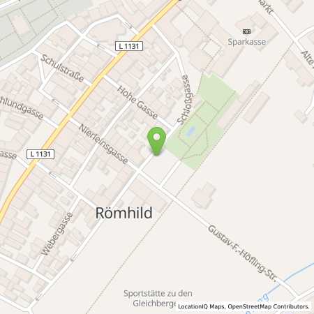 Standortübersicht der Strom (Elektro) Tankstelle: Thüringer Energie AG in 98630, Rmhild
