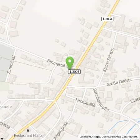 Standortübersicht der Tankstelle Thüringer Energie AG in 99338 Plaue