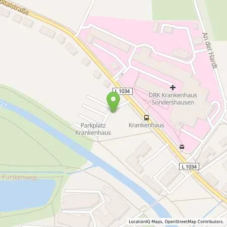 Standortübersicht der Tankstelle Stadtwerke Sondershausen GmbH in 99706 Sondershausen