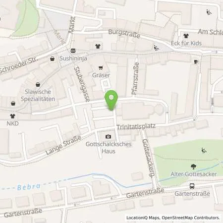 Standortübersicht der Tankstelle Stadtwerke Sondershausen GmbH in 99706 Sondershausen