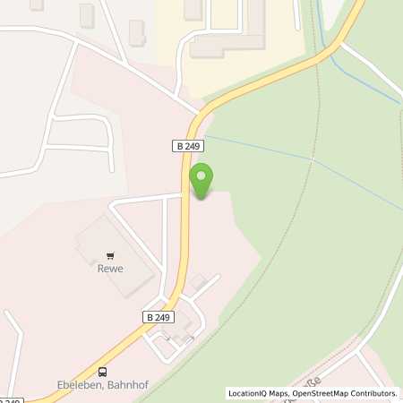 Standortübersicht der Strom (Elektro) Tankstelle: Thüringer Energie AG in 99713, Ebeleben