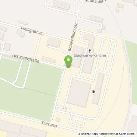 Standortübersicht der Tankstelle Intrasol GmbH in 99734 Nordhausen