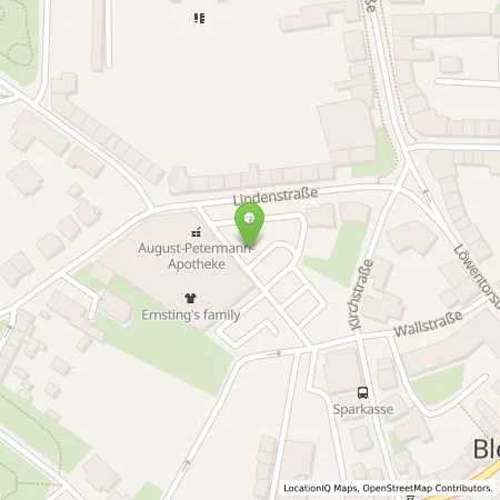 Standortübersicht der Tankstelle Thüringer Energie AG in 99760 Bleicherode