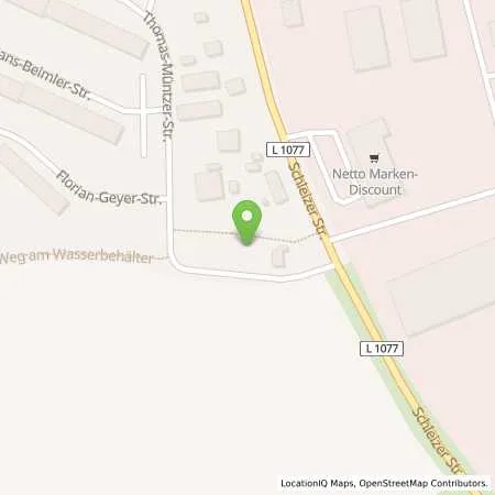 Standortübersicht der Tankstelle Stadtwerke Neustadt an der Orla in 07806 Neustadt an der Orla