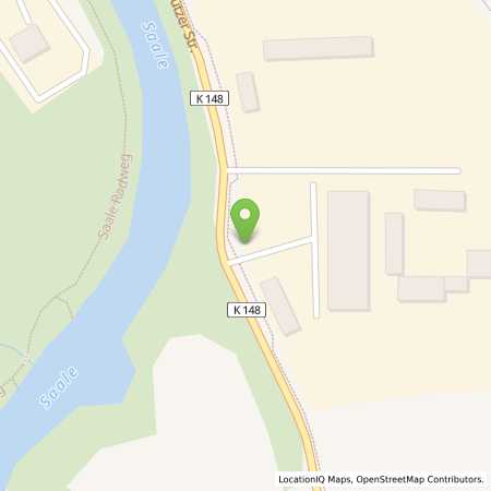 Standortübersicht der Strom (Elektro) Tankstelle: Stadtwerke Saalfeld GmbH in 07318, Saalfeld