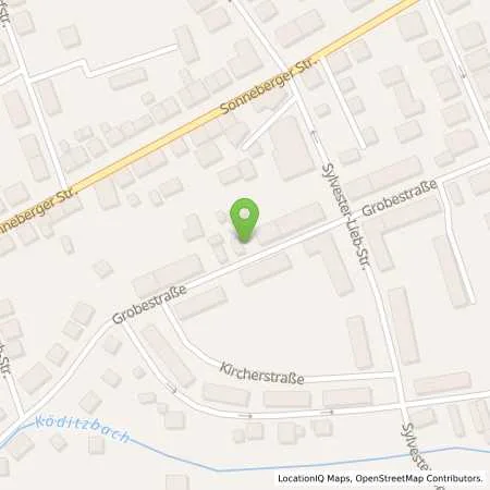 Standortübersicht der Tankstelle Stadtwerke Saalfeld GmbH in 07318 Saalfeld