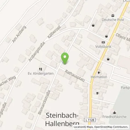 Standortübersicht der Tankstelle Thüringer Energie AG in 98587 Steinbach-Hallenberg
