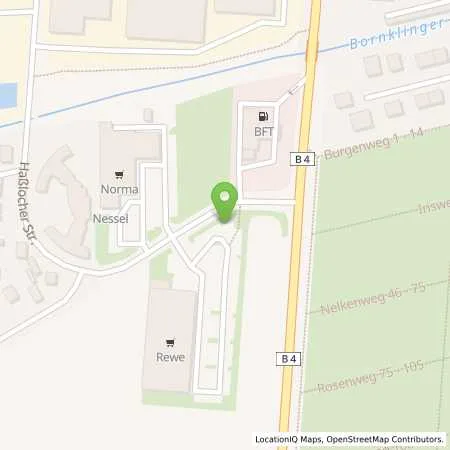 Standortübersicht der Tankstelle Thüringer Energie AG in 99189 Gebesee