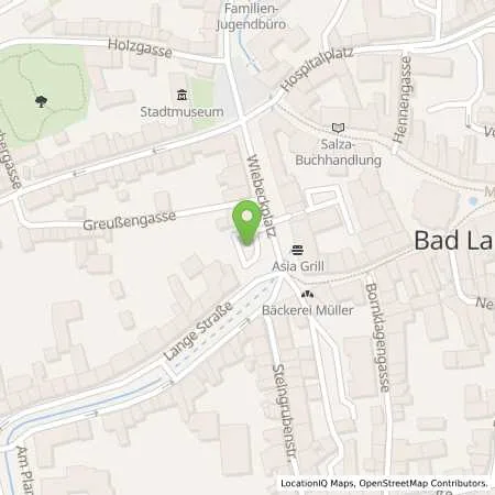 Standortübersicht der Tankstelle Stadtwerke Bad Langensalza GmbH in 99947 Bad Langensalza