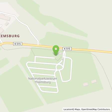 Standortübersicht der Strom (Elektro) Tankstelle: Thüringer Energie AG in 99947, Schnstedt