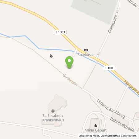 Standortübersicht der Strom (Elektro) Tankstelle: Thüringer Energie AG in 99976, Lengenfeld unterm Stein
