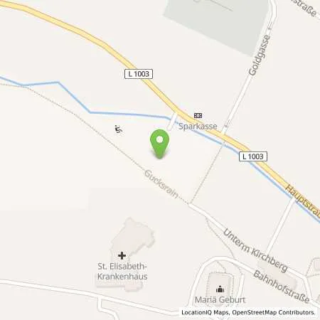 Standortübersicht der Tankstelle Thüringer Energie AG in 99976 Lengenfeld unterm Stein