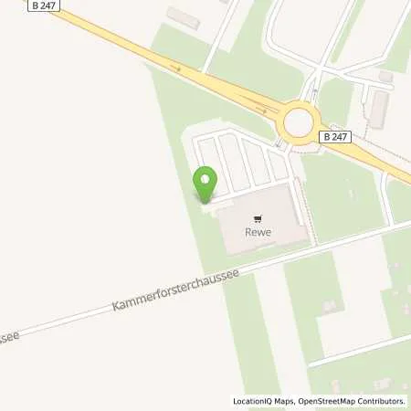 Standortübersicht der Tankstelle Thüringer Energie AG in 99991 Großengottern