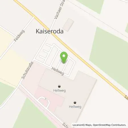 Standortübersicht der Tankstelle EnBW mobility+ AG und Co.KG in 36433 Leimbach