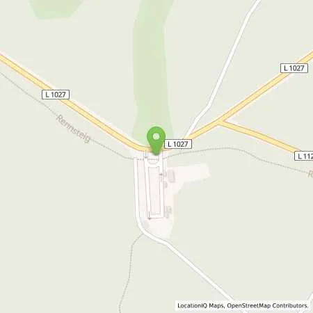 Standortübersicht der Tankstelle Thüringer Energie AG in 36448 Bad Liebenstein