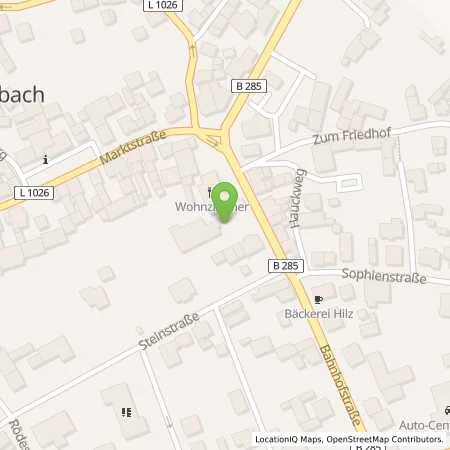 Standortübersicht der Tankstelle Rhöner Botschaft GmbH in 36466 Dembach