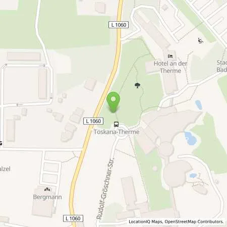 Standortübersicht der Tankstelle Stadtwerke Weimar Stadtversorgungs-GmbH in 99518 Bad Sulza