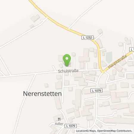 Standortübersicht der Tankstelle SWU Energie GmbH in 89129 Nerenstetten