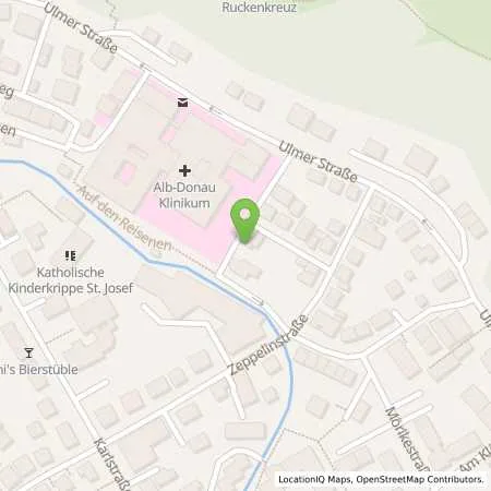 Standortübersicht der Tankstelle EnBW mobility+ AG und Co.KG in 89143 Blaubeuren