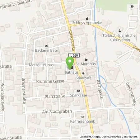 Standortübersicht der Tankstelle SWU Energie GmbH in 89165 Dietenheim