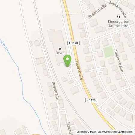 Standortübersicht der Tankstelle Albwerk GmbH & Co. KG in 89173 Lonsee