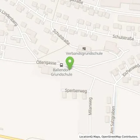 Standortübersicht der Tankstelle SWU Energie GmbH in 89177 Ballendorf