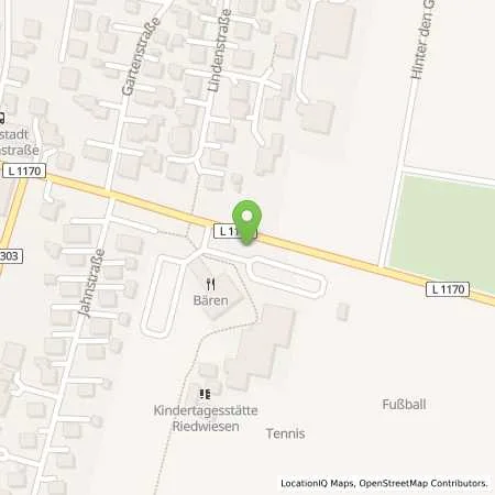 Standortübersicht der Tankstelle EnBW ODR AG in 89182 Bernstadt