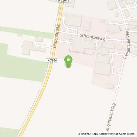 Standortübersicht der Tankstelle EnBW ODR AG in 89189 Neenstetten