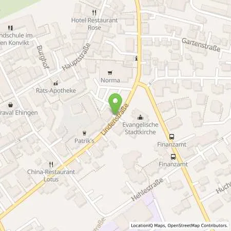 Standortübersicht der Tankstelle TGS UG in 89584 Ehingen