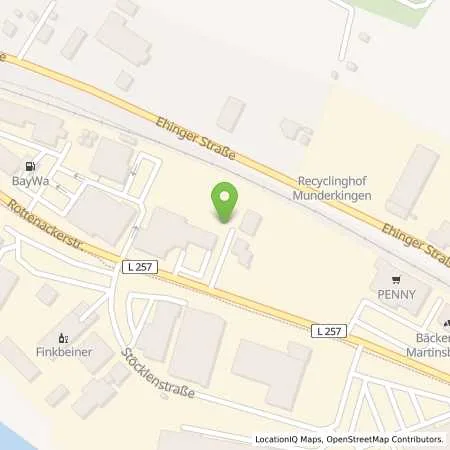 Standortübersicht der Tankstelle Autohaus Selig GmbH in 89597 Munderkingen