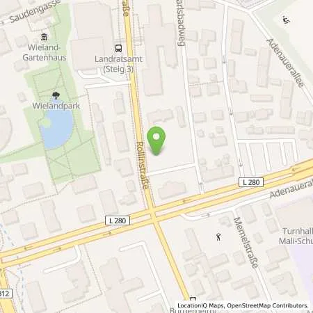 Standortübersicht der Tankstelle EnBW mobility+ AG und Co.KG in 88400 Biberach