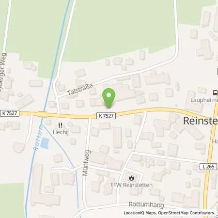 Standortübersicht der Tankstelle Schoch Automobile e. K. in 88416 Ochsenhausen