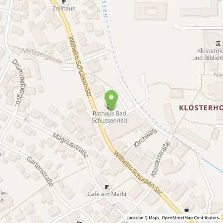 Standortübersicht der Tankstelle EnBW mobility+ AG und Co.KG in 88427 Bad Schussenried