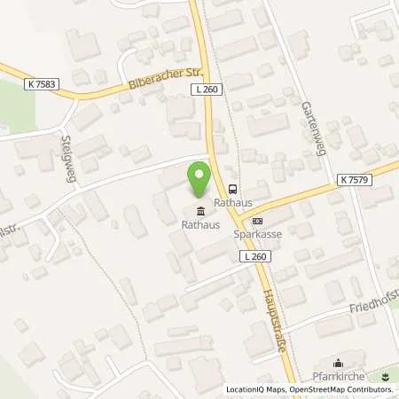 Standortübersicht der Tankstelle EnBW mobility+ AG und Co.KG in 88450 Berkheim