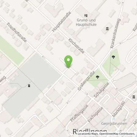 Standortübersicht der Tankstelle EnBW mobility+ AG und Co.KG in 88499 Riedlingen