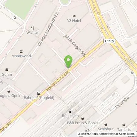 Standortübersicht der Tankstelle EnBW mobility+ AG und Co.KG in 71034 Böblingen