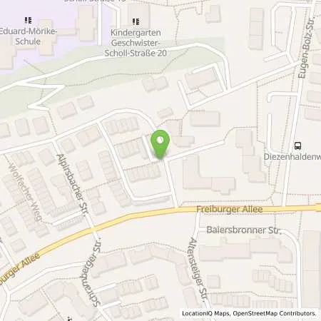 Standortübersicht der Tankstelle EnBW mobility+ AG und Co.KG in 71034 Böblingen